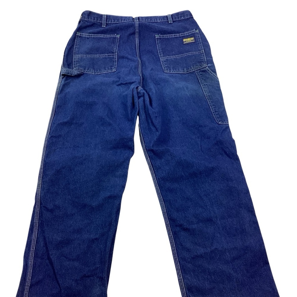 Vintage Oshkosh union made Sanforized  carpenter jeans. - Picture 2 of 7